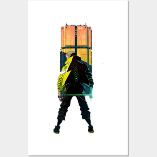 Cyberpunk edgerunners- david Posters and Art